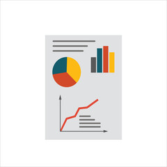 business graph icon