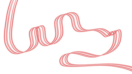 Ribbon bow celebration decoration.