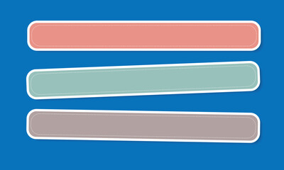 Obraz premium the textbox design is suitable for writing places, cool and simple text balloons