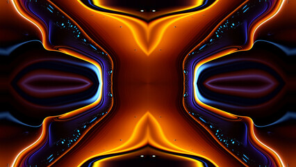 Creative illustration animation background design 
