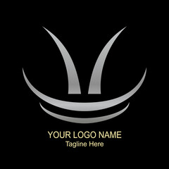 a simple logo that is easy to remember. suitable for companies, industries, etc