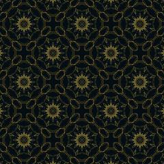 Indonesian traditional clothing batik pattern