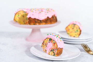 Funfettti Bundt Cake