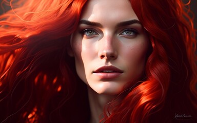 Naklejka premium Ruiva 2 