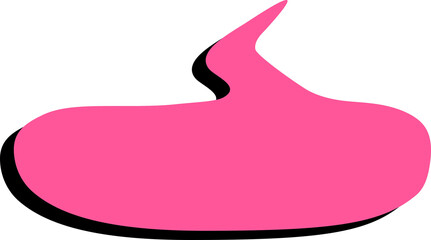 speech bubble illustration. colored text bubbles