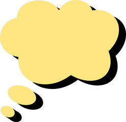 speech bubble illustration. colored text bubbles