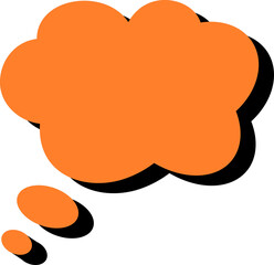 speech bubble illustration. colored text bubbles