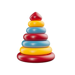 Kids Toys 3D Illustration Object