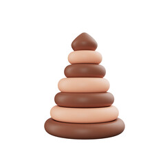 Kids Toys 3D Illustration Object