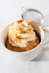 Pumpkin mug cake