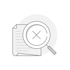 no result data, document or file not found concept illustration flat design vector eps10. modern graphic element for empty state ui, infographic, icon