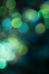 Abstract bokeh lights with blurred light background