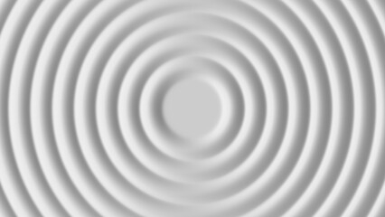 Abstract 3D Circle Backdrop Illustration