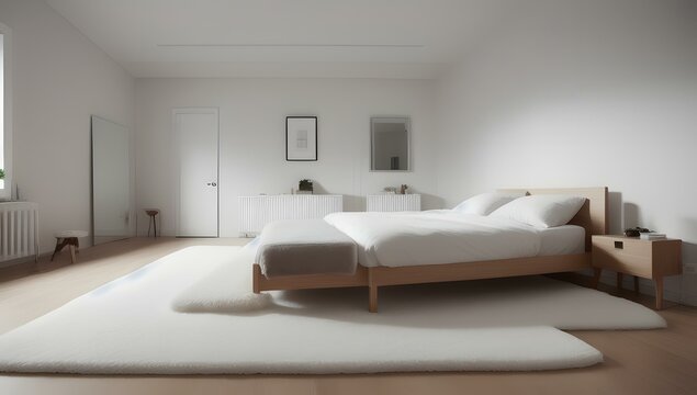 Scandinavian Bedroom | ai-generated