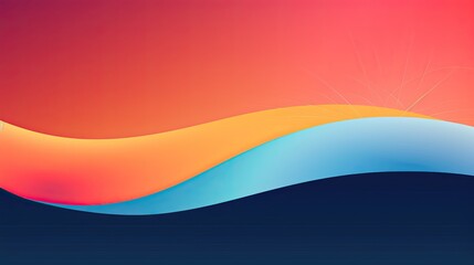 Colorful and clean abstract visual concept for your project