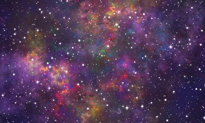 background with stars