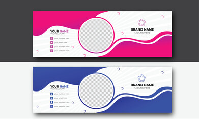 Email signature design