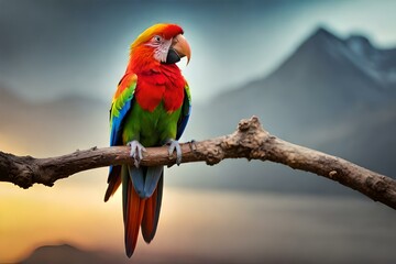 Fototapeta na wymiar parrot