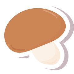 Pattern of colorful autumn mushrooms.Set of autumn mushrooms in social networks. Colorful banners with autumn illustrations. Autumn stickers. Bright postcards.