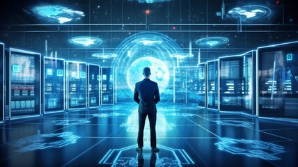 Cloud networking, network management, modern data centers, and cyber security are among terms used. GENERATE AI