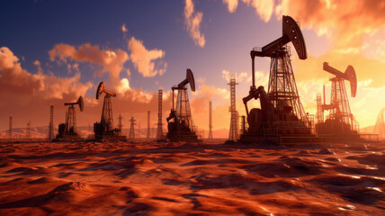 oil rigs extract oil