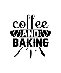 coffee and baking svg design