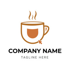 Coffee logo design for restaurant

