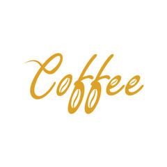 Obraz premium Coffee logo design for restaurant 