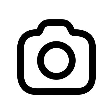 Photography water mark Camera icon as in social media apps 