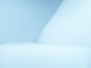 3D light blue wave background