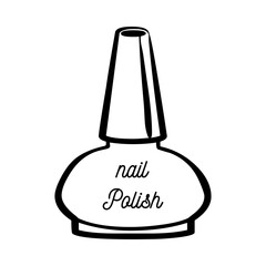 Nail polish png, beauty salon cartoon