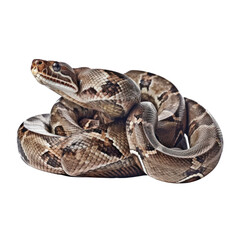 Obraz premium snake isolated on transparent background cutout