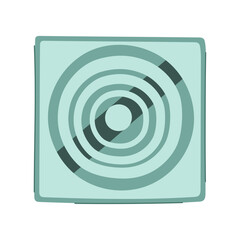 street drainage grate cartoon. metal sewage, plumbing pipe street drainage grate sign. isolated symbol vector illustration