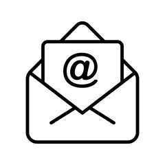 Email Icon Set for Messaging and Communication