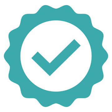 Check Mark Icon Vector, Checkmark Icon, Approved Symbol, Confirmation Sign, Design Elements, Checklist, Positive Thinking Sign, Correct Answer, Verrified Badge Flat Icon Vector Illustration