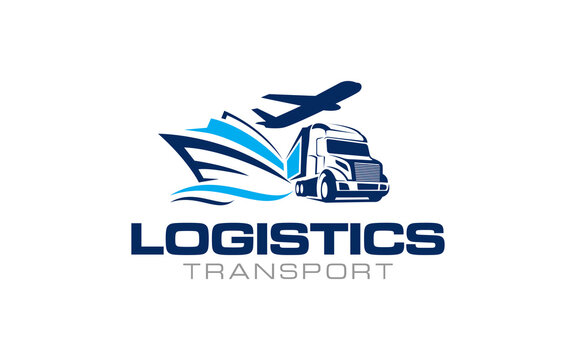 Illustration graphic vector of logistics and delivery services company logo design template