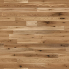 realistic white oak wood flooring, illustration, Generative AI