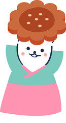 Hanbok_rabbit_yakgwa