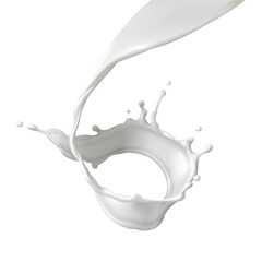milk splash liquid