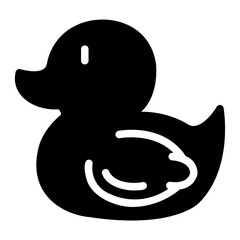 rubber duck Solid icon