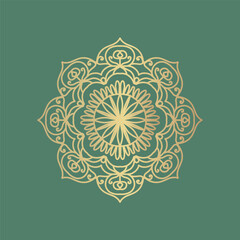 Luxury ornamental mandala design background