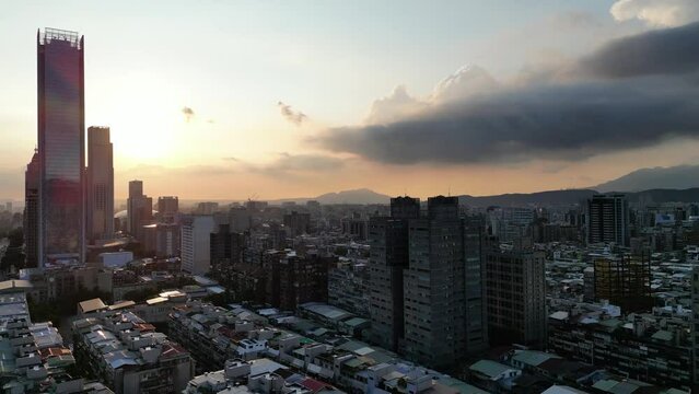 The view of Taipei city.