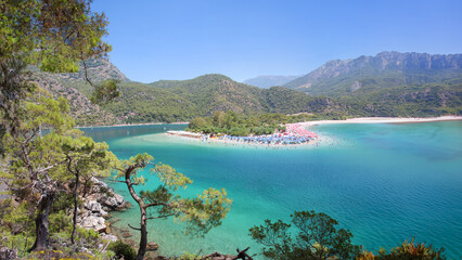 Olu Deniz is one of the many inlets on the southern coast of Turkey