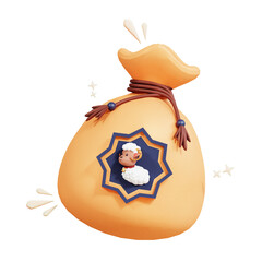 Eid Al Adha 3D Icon 