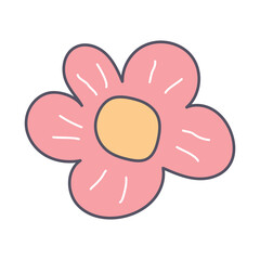 Flower Doodle Icon