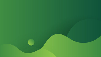 Abstract green background with modern trendy gradient texture color for presentation design, flyer, social media cover, web banner, tech banner