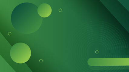 Abstract green background with modern trendy gradient texture color for presentation design, flyer, social media cover, web banner, tech banner