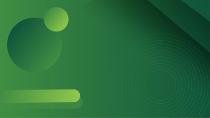 Abstract green background with modern trendy gradient texture color for presentation design, flyer, social media cover, web banner, tech banner