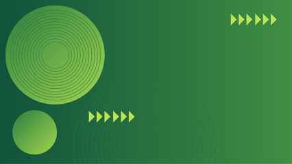 Abstract green background with modern trendy gradient texture color for presentation design, flyer, social media cover, web banner, tech banner