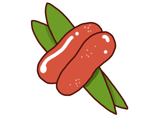 明太子のイラスト